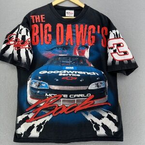 1997 Dale Earnhardt The Big Dawg's Back Stay On The Porch Racing T-Shirt XL VTG